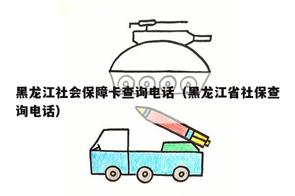 黑龙江社会保障卡查询电话（黑龙江省社保查询电话）