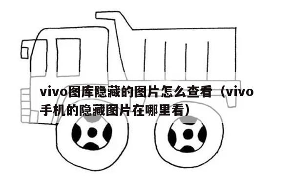 vivo图库隐藏的图片怎么查看（vivo手机的隐藏图片在哪里看）