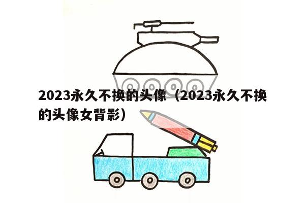 2023永久不换的头像（2023永久不换的头像女背影）