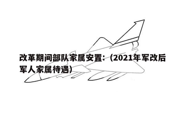 改革期间部队家属安置:（2021年军改后军人家属待遇）