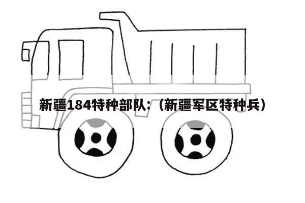 新疆184特种部队:（新疆军区特种兵）